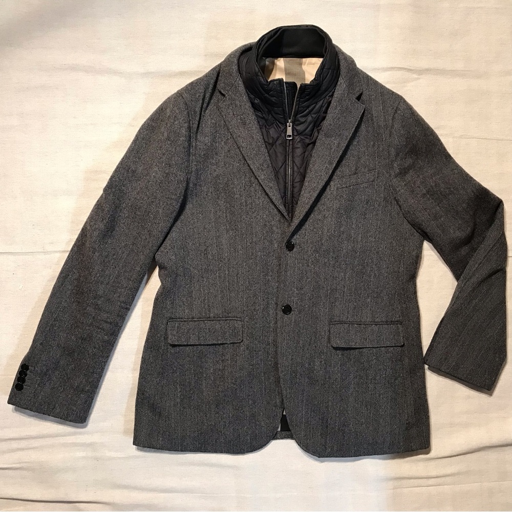 Burberry Brit Lined Herringbone Blazer (XL)